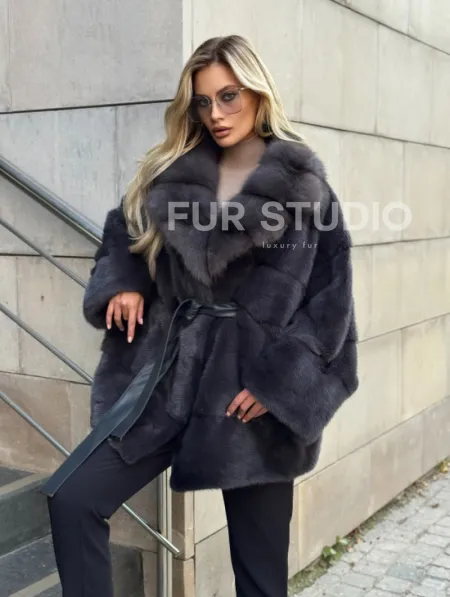 Женская норковая шуба 2026 - фото 6