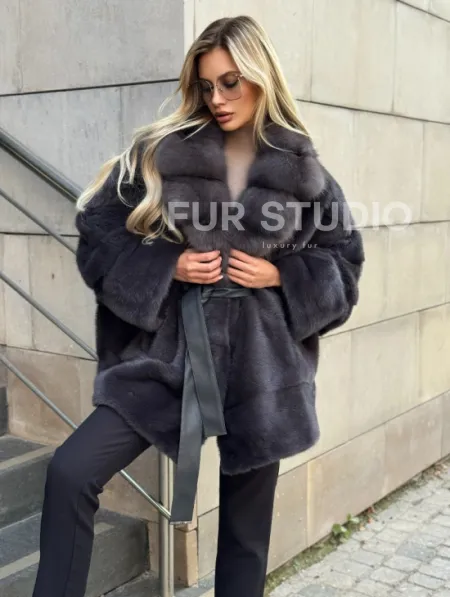 Женская норковая шуба 2026 - фото 0