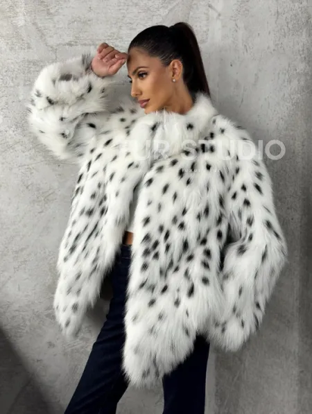Шуба из лисы под рысь 2026 - фото 9