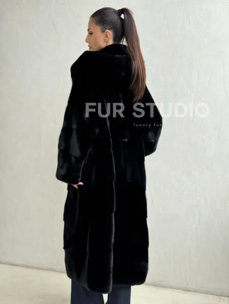 Шуба из американской норки Blackglama - фото 5