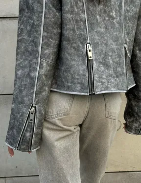 Косуха из натуральной кожи  VINTAGE COLLECTION - фото 4