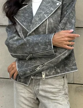 Косуха из натуральной кожи  VINTAGE COLLECTION - фото 6