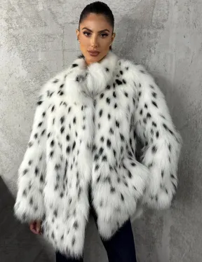 Шуба из лисы под рысь 2026 - фото 5