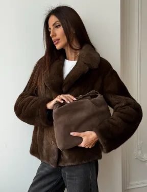 Норковый пиджак - фото 10