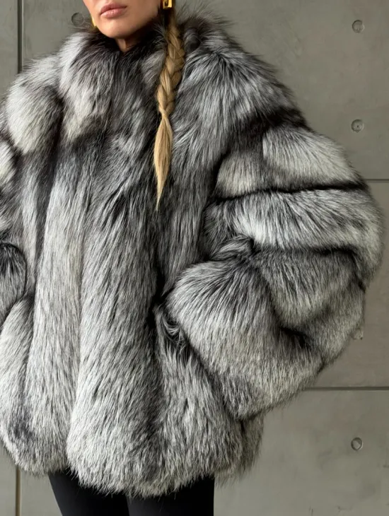 Шуба из чернобурки - фото 3