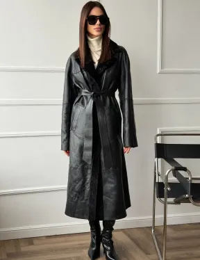 Дубленка из натуральной овчины астраган - фото 8